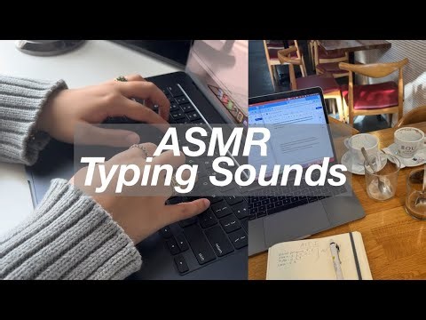 ASMR Computer Sounds | Typing & Scrolling✍🏼 New Macbook Air M3 15"
