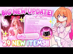 BIG NEW UPDATE OUT! NEW SETS, ITEMS & MORE! 🌸Roblox DRESS TO IMPRESS
