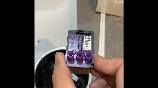 修复hp smart tank519打字空心/打不出字的问题（手工清洁墨盒）