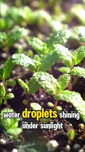 Time Lapse 8 second Mint Explosion🌿 #shorts #timelapse #flowers #america #garden