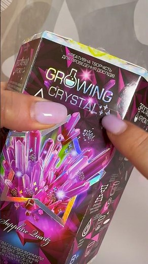 Watch Crystals Grow! ✨ Crystal Growing Kit Unboxing