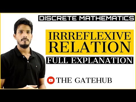 Irreflexive Relation with examples | Discrete Mathematics