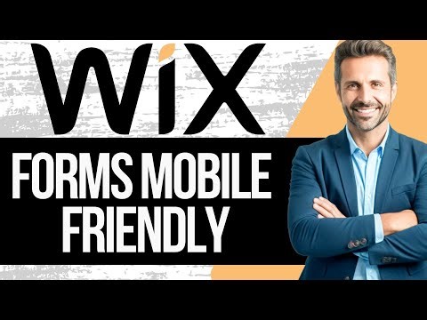 How to Make Wix Forms Mobile Friendly | Wix Forms Responsive