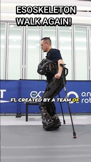 Revolutionary Exoskeleton: Watch How It Helps Paralyzed People Walk Again!
