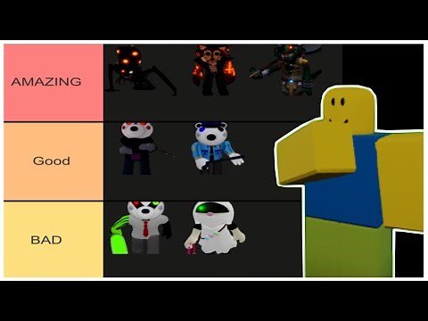Ranking Every Skin In Roblox Piggy!