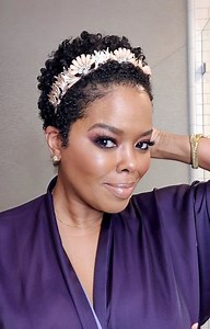 Malinda Williams on Instagram: "Mini hair tutorial 👊🏾 Wash and go style. FYI...I use several products and techniques. Here's one example but with what works for you! 👑 Disclaimer: If only it happened this fast...it doesn't. Takes about an hour. Plus Makeup 😁 . . . #shesgotahabit #hairstyles #curlspoppin #twa #bigchop #straightenmycrown #blackcurlmagic #curlyhair #washngo #apopofred #washandgo #babyhair #blackexcellence"