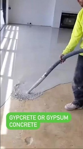 Gypsum Concrete #gypsumconcrete #gypconcrete Video Credits : Gyp-Fill Enterprise Inc
