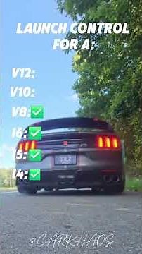 Launch Control Of CAr Engines From a i4 to a V12 (part 2)