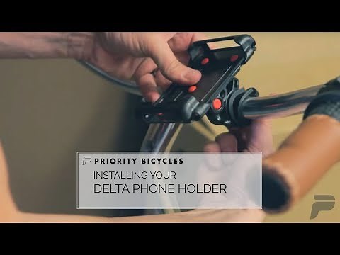 Priority Bicycles - Install Delta Phone Holder