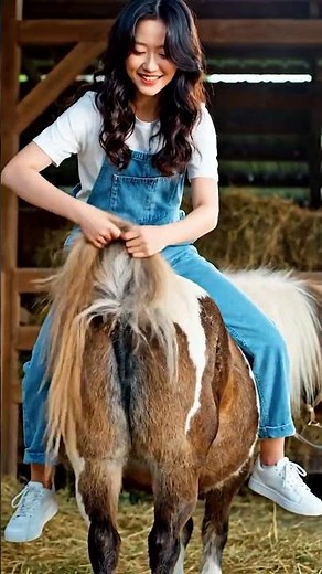 Cutest Shetland on the Farm 🐴✨