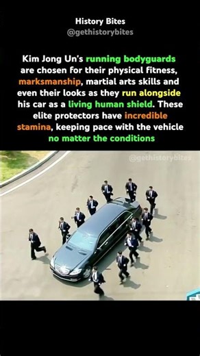 North Korea's Most Insane Security Detail #shorts