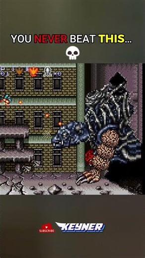 This is one of hardest game i've ever played - Contra 3 The Alien Wars (SNES)