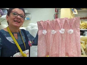 TUTORIAL VISILLO CORTINA CON CINTA V