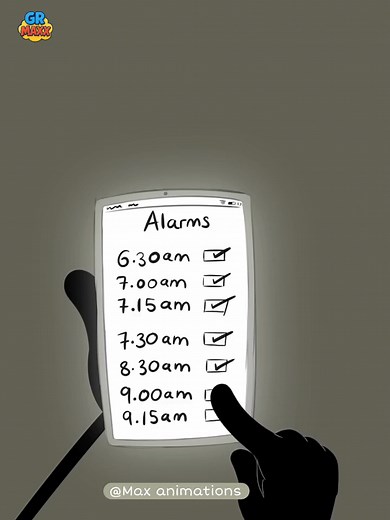 my roommates alarm is me! 😅🤣 #2danimation #funnyanimation #usatok #2d #funnyvideos