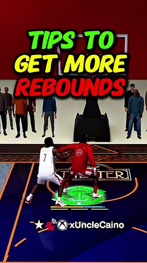 How to GET MORE REBOUNDS on NBA 2K26 #2k #2kcommunity #nba2k26 #nba2k #xunclecaino