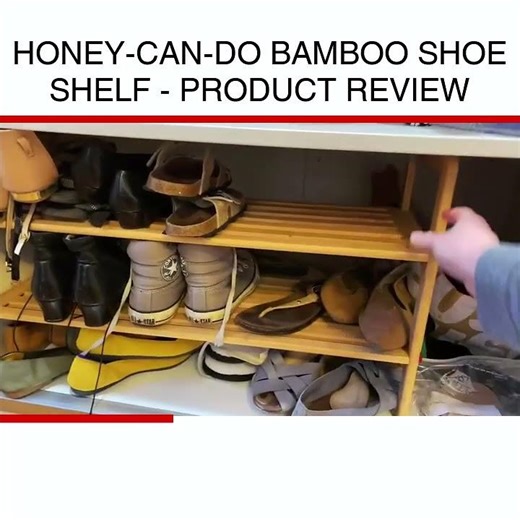 Honey-Can-Do Bamboo Shoe Shelf - Product Review
