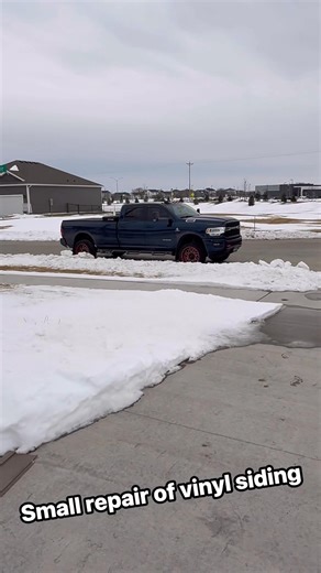 Pequeña reparación vinyl siding | Campos Andersson