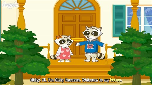 【Little Fox全套】Level2｜Wacky Ricky古怪的瑞奇｜内置字幕版动画 音频 单词表｜英语启蒙分级动画｜零基础宝宝入门