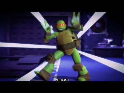 TMNT (2012) Mikey Gets Rid Of The Turtle Zits