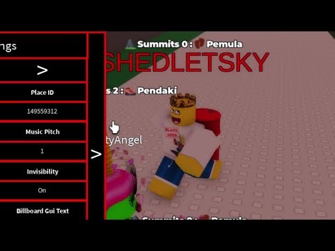 Trolling SHEDLETSKY with Roblox Exploits ADMIN ABUSE