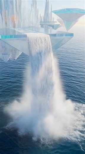 POV: You Enter a Floating Crystal World | Cinematic Visuals