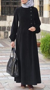4.2K views · 22 reactions | We know you love maxi dresses, but long sleeve styles can be hard to find in stores- right? Look no further! Our long dresses are versatile, comfortable, stylish, and always modest. #islamicclothing #modestclothing #modestfashion #womensfashion #women #shukr #dress #maxidress #corduroy #winter #fyp | SHUKR Islamic Clothing | Facebook