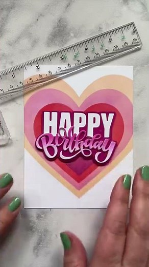 6" t-square for cardmakers makes lining things up a breeze! #shorts