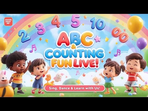 ABC & Counting Fun Live! | Learn Letters and Numbers with Songs & Dance for Kids