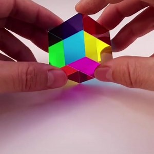 13M views · 31 reactions | "I've been in the graphic arts/printing industry for 35 years and it has a special place on my desk, right along with my loupe. It is mesmerizing and fun to play with in different lights." Join our community of happy customers and order your CMY cube now!  Shop here! cmycubes.com | CMY Cubes | Facebook