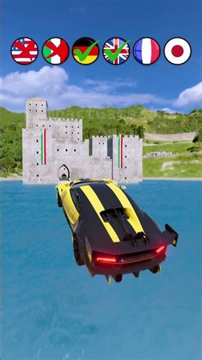 Castle Jump Over Water… Who Makes It Without Sinking?