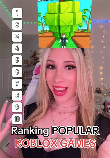Was this Ranking good?! COMMENT YOUR FAVORITE ROBLOX GAME! Use my TikTok Filter and Tag me!! I’ll like and comment on videos 💖🥰