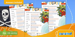 Pirate Anagrams Puzzle Pack