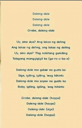 Daleng dale song lyrics