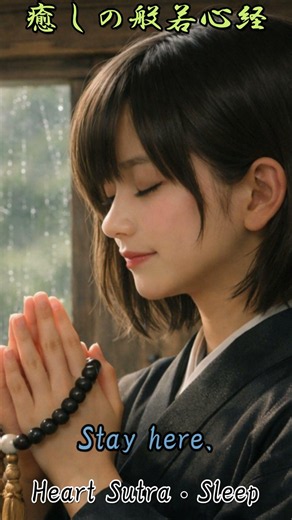 眠れない夜に｜静かな夜の般若心経