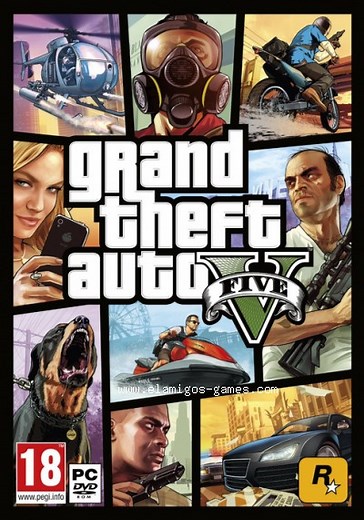 Grand Theft Auto V (Update 1.41 Build 1180.1) - ElAmigos, 67.68GB (GDrive)