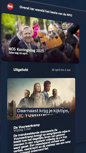 Altijd weten wat er op BVN te zien is – in jouw lokale tijd? Meld je aan voor onze gratis tv-gids.
