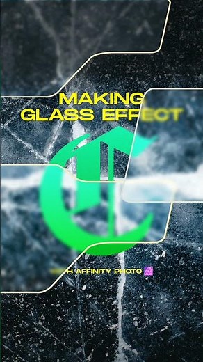 Glass Effect | Affinity Photo Tutorial | Speed Process