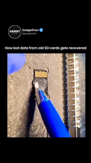 GadgetFam - Tech & Smartphones. on Instagram: "Even after deletion, fragments of data often linger deep inside an SD card. ⁣ Forensic tools can scan the raw storage to recover hidden photos, videos, and files that normal systems miss. ⁣ ⁣ By piecing together metadata and file headers, experts can even bring back data from old or reformatted cards — proving that digital memory rarely forgets."