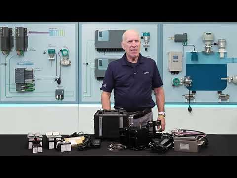 Unboxing the Portable SITRANS FS290 Ultrasonic Clamp-on Flow Meter