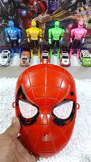 Hunting toys topeng spiderman