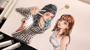 Drawing Strangers I Met on Omegle