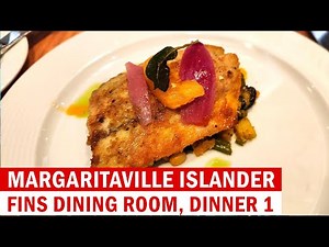 Margaritaville Islander Fins Dining Room, Dinner 1. #Cruise