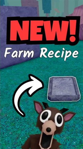 NEW Farm Recipe Tablet! NEW UPDATE! #roblox #99nights #99nightintheforest