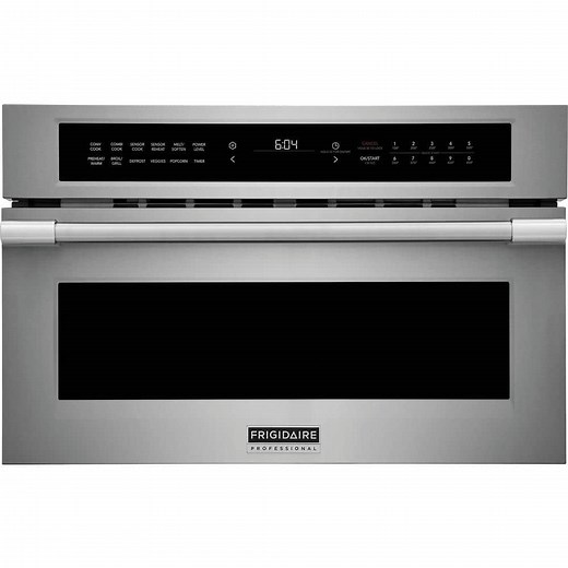 Reviews for Frigidaire Professional .30 in. Electric Built-In Microwave in Stainless Steel with Convection Bake Technology and Drop-Down Door | Pg 1 - The Home Depot