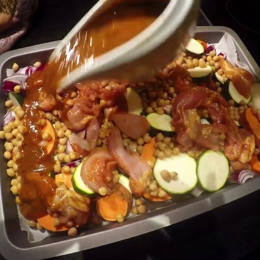 Roti Masala Ovenschotel