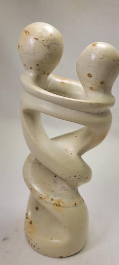 Kisii Soapstone Twisted Lovers Sculpture- Hand Carved in Kenya - Etsy