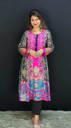 11K views · 128 reactions | Elegance meets color in these hand-embroidered cotton kurtis. Embrace the beauty of traditional craftsmanship.  #handembroidery #colorfulcottonkurtis #EthnicElegance | Meherima.com | Facebook