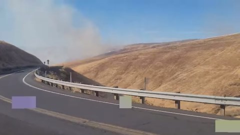 Long Hollow Fire West Of Pullman In Snake River Canyon | Pullman Radio News