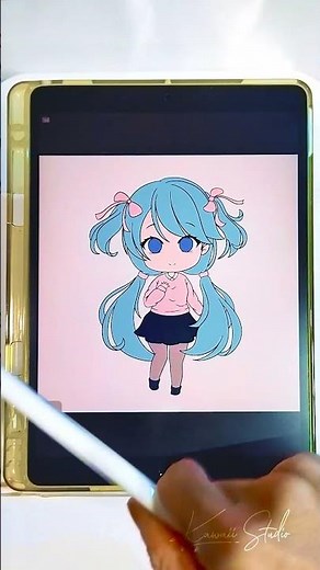 Draw Cute Chibi in Procreate