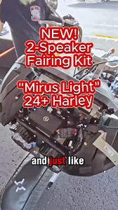258 reactions · 29 shares | The wait is over. The all-new Soundz Mirus Light Kit for 2024+ Harley-Davidson Touring bikes is here. Engineered beyond OEM, this 2-Speaker Fairing Kit delivers 500W of clean power with harnessing and seamless A2B integration to the Skyline OS. Keep your saddlebag space, cut the bulk, and ride with Soundz audio performance for just $1,499. Available now.  Learn more and order today: soundz-audio.com/shop/m-24 | SOUNDZ | Facebook